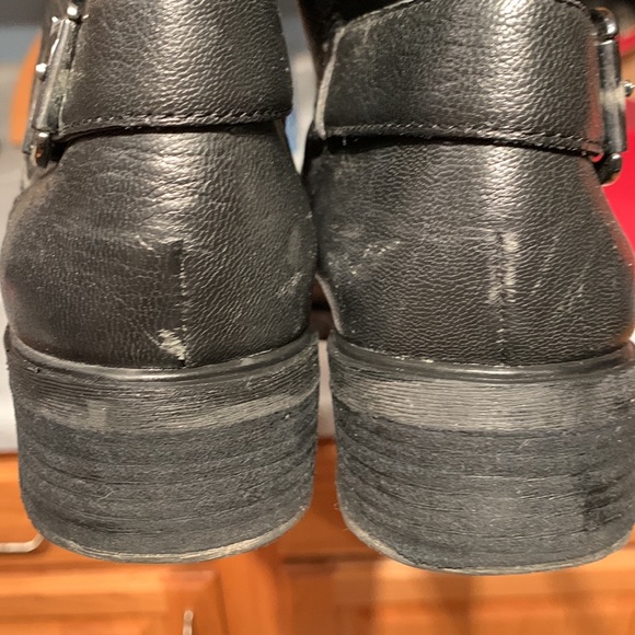 Black sparkle Gianni Bini boots bootie ankle boot size 9 sparkle - Picture 8 of 17